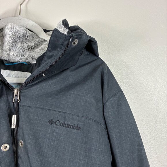 VTG Columbia Women’s 3 in 1 Interchange Hooded Jacket Funnel Neck Sz XL Outdoor - Picture 3 of 10